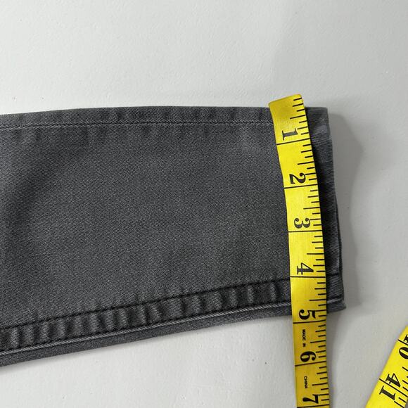 Miss Me Jeans Womens 24 Gray Mid Rise Skinny Stretch Faded Denim Classic Pants - Picture 12 of 13